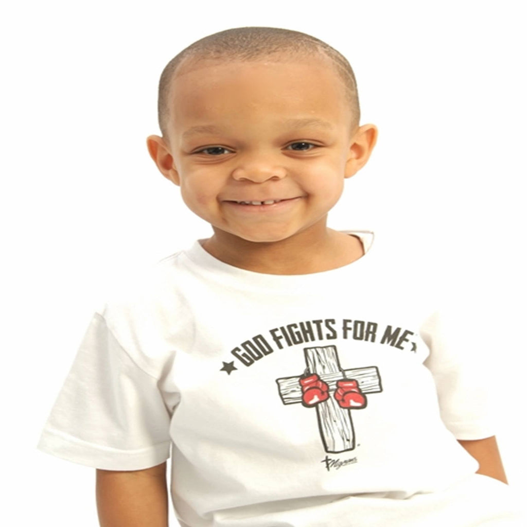 Toddler "God Fights For Me" - Mignon's House of Design