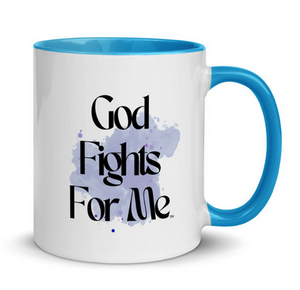"God Fights" Coffee Mugs