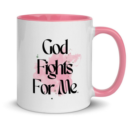 "God Fights" Coffee Mugs